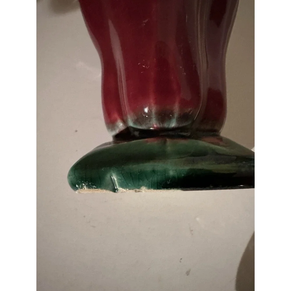 McCoy USA POTTERY Cucumber & Mango Pepper Range Size Salt & Pepper Shakers